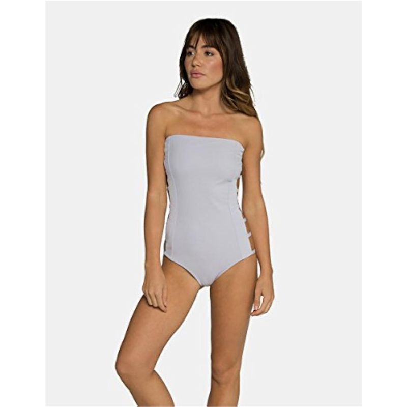 Tavik Womens Charlotte One Piece Bandeau Swimsuit, Nwt